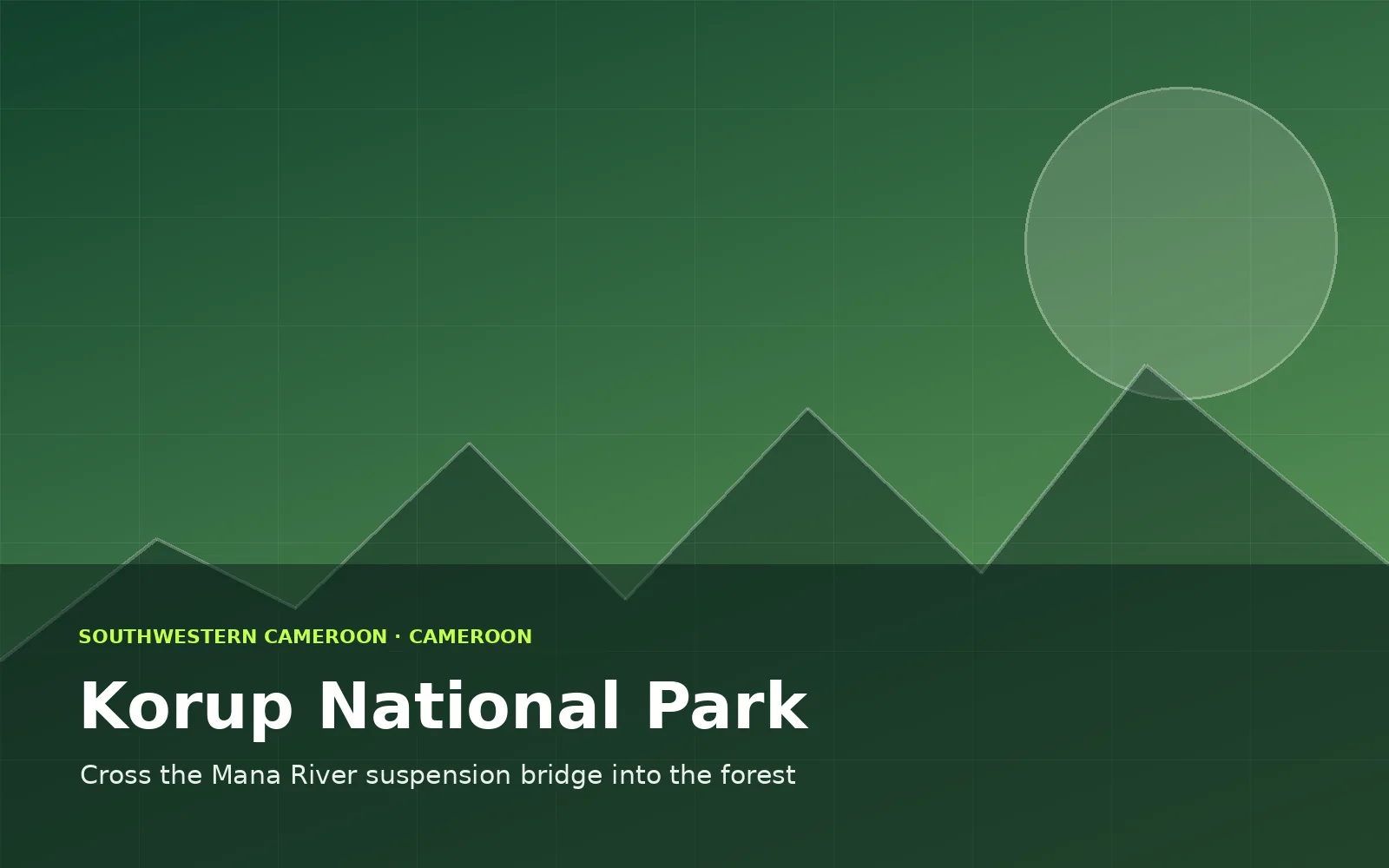 Korup National Park, Cameroon