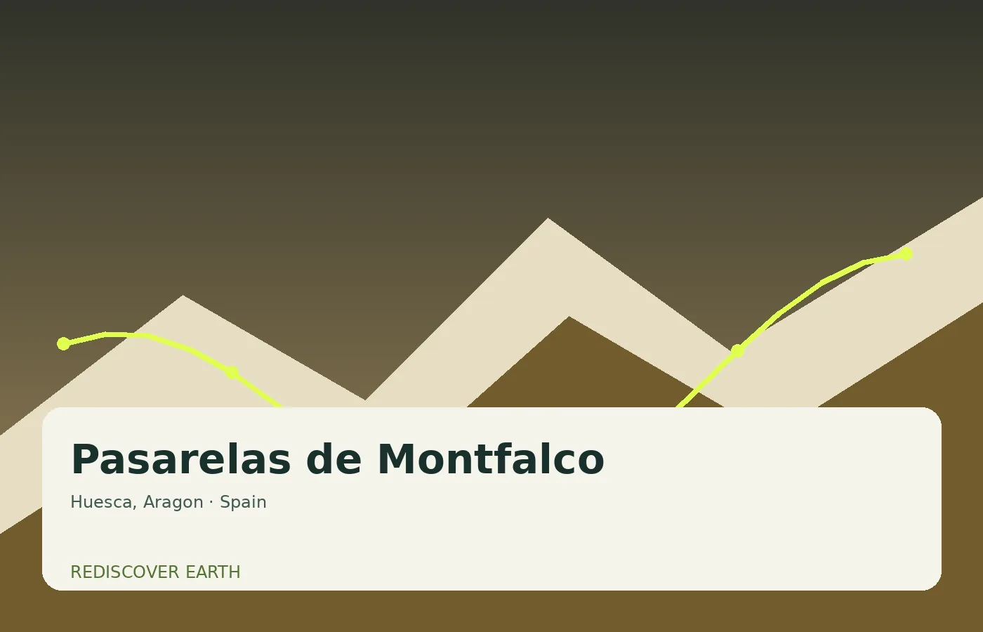 Pasarelas de Montfalco, Spain