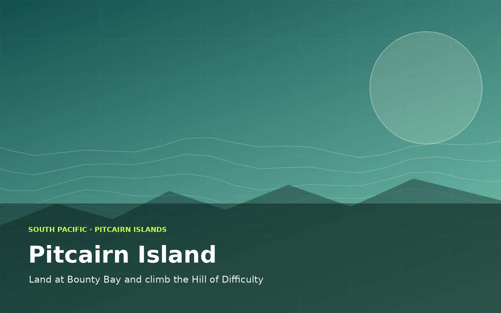 Pitcairn Island, Pitcairn Islands