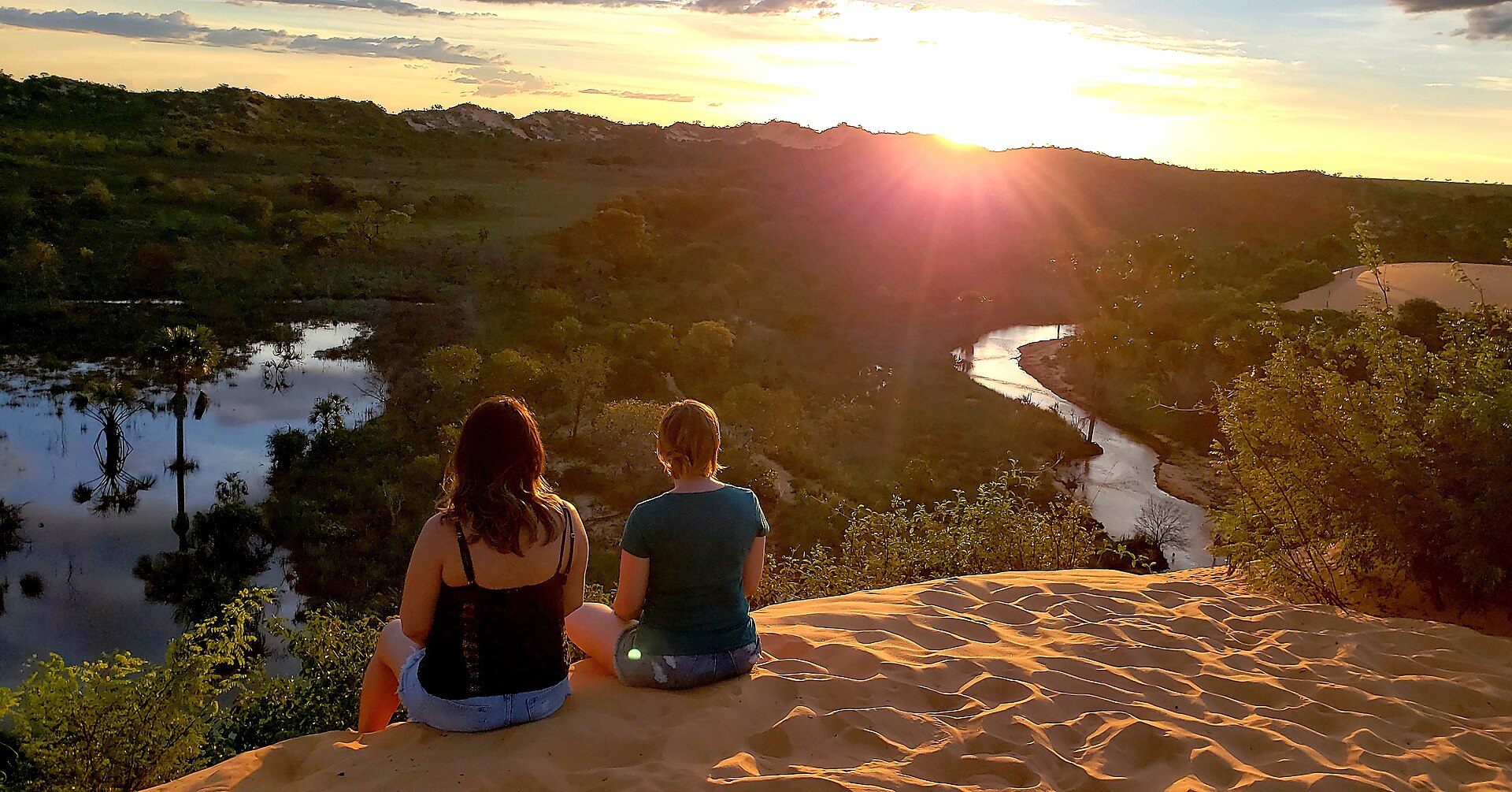 Sunset at Jalapão Sand Dunes