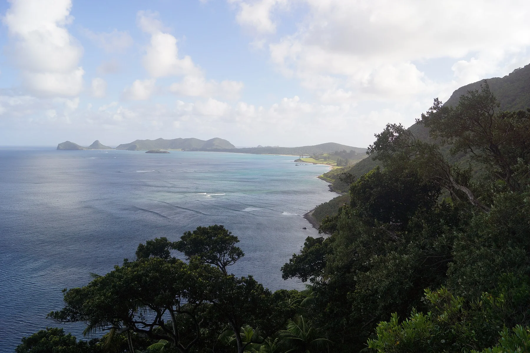 Overlooking Insula Lord Howe